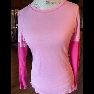 Jeni Pink long sleeve top size large